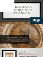 Desarrollo Histórico de La Psicología III