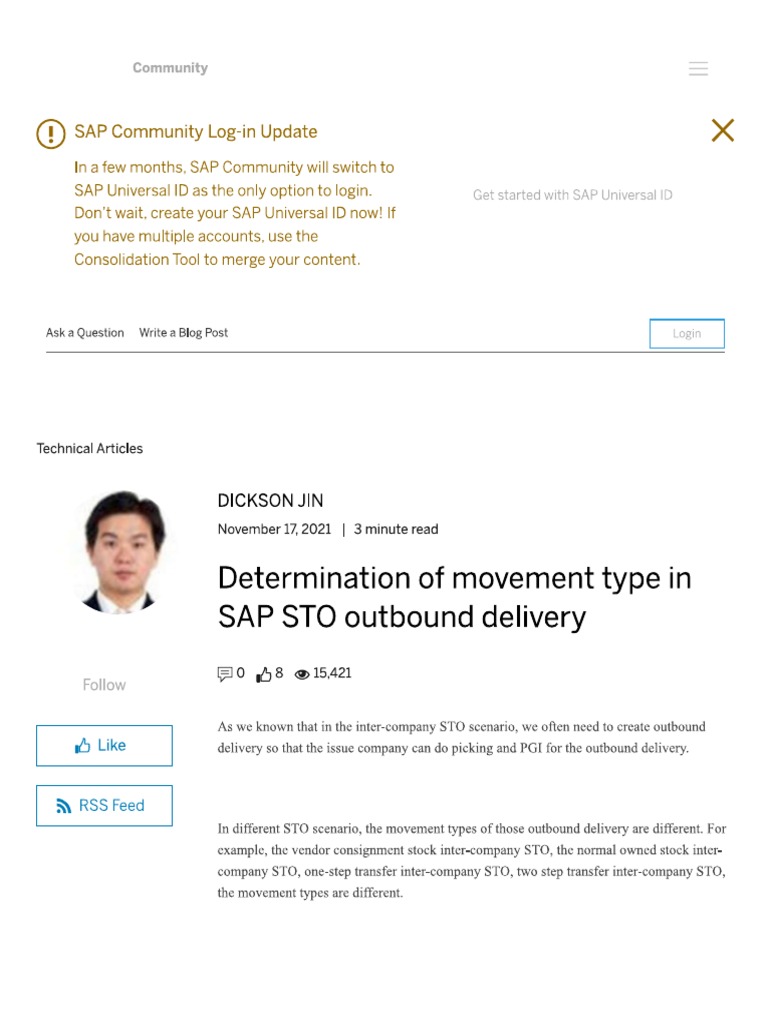 What Is 544 Movement Type In Sap