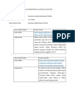 Tugas Identifikasi Artikel Feature