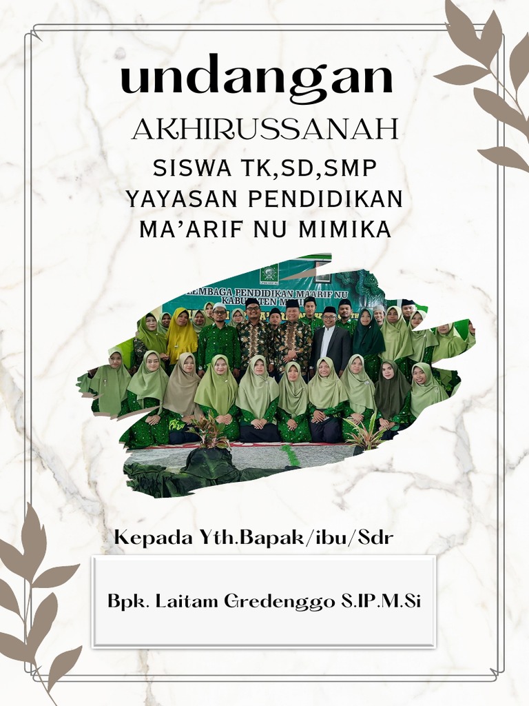 Undangan Wisuda | PDF