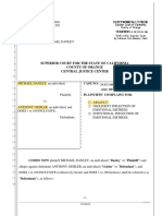 Michael Danley v. Anthony Geisler - Assault With A Deadly Weapon - OCC Case No. 30-2013-00685341-CU-NP-CJC (Doc 1)