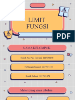 LIMIT FUNFSI KELOMPOK 8