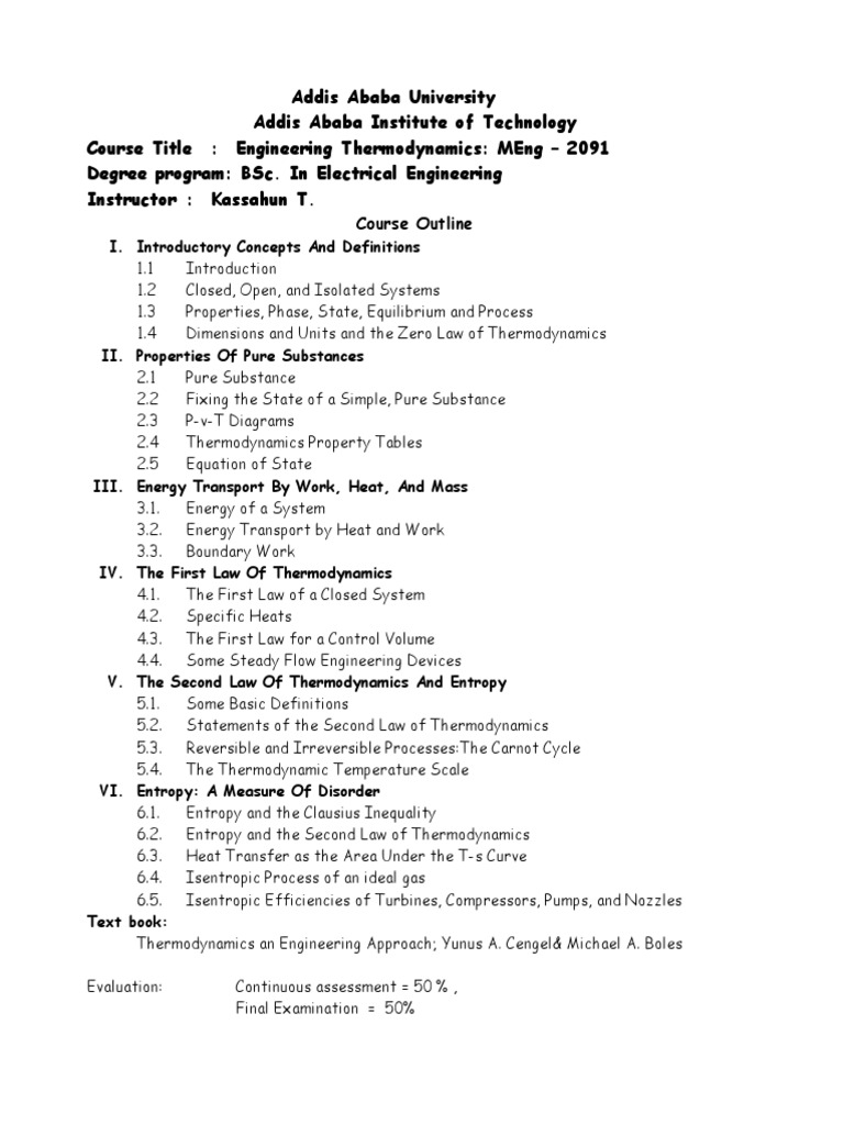 Course Outline | PDF