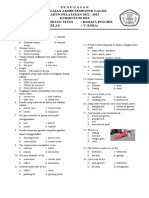 Soal Semester Ganjil B. Inggris Kls 5