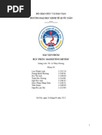 Marketing Metrics Report Group 4