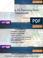 Accounting For Partnership Firms - Fundamentals 2021