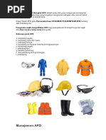 Standar APD K3 dan Spesifikasinya | PDF