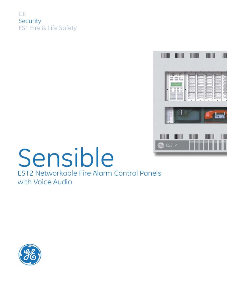 Brochure EST2 Fire Alarm Control Panels est2+brochure PDF