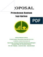 PROPOSAL Sapi Qurban PORPES