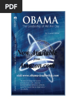 Download Obama  The Leadership of We Are One by V DePaul SN6501163 doc pdf