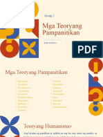 Group 1: Mga Teoryang Pampanitikan