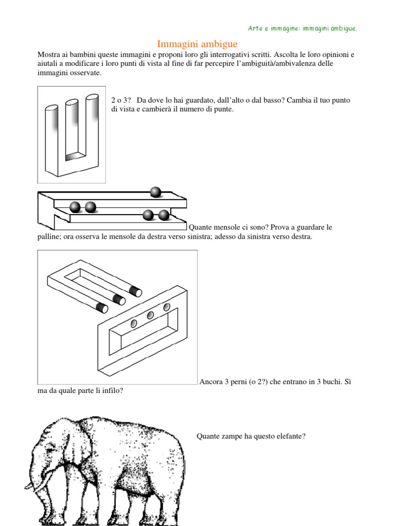 Immagini Ambigue | PDF