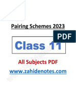 Pairing Schemes 2023 Class 11 WWW - Zahidenotes