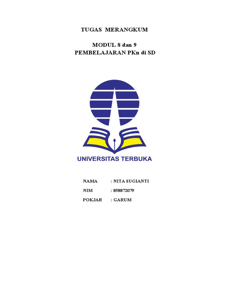 Pkn Modul 8 Dan 9 Nita Pdf Sains Matematika