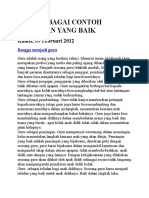 Guru Sebagai Contoh Tauladan Yang Baik: Kamis, 09 Februari 2012