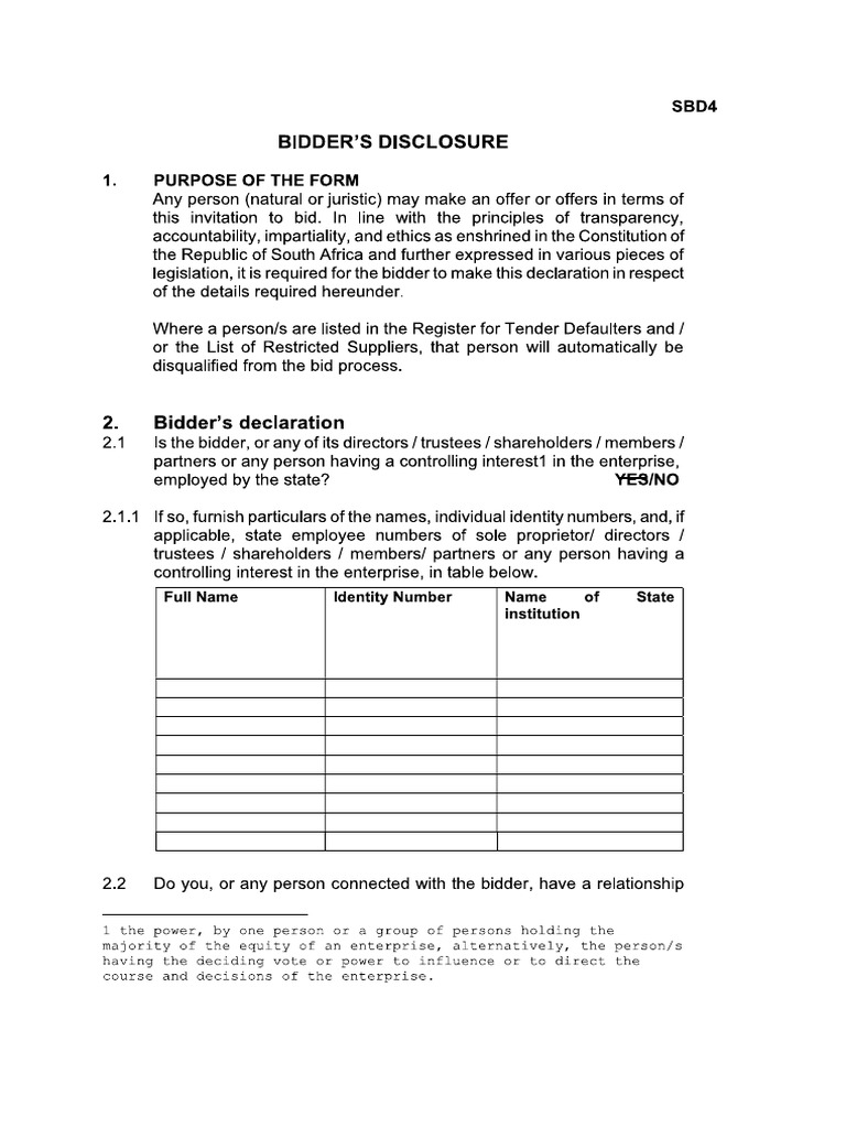 sbd4 Form Magalies Water | PDF
