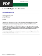 Landslide Types and Processes