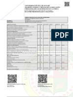 Facultad de Filosofía Letras Y Ciencias de La Educación Carrera de Pedagogia de Las Matematicas Y La Fisica Prácticas Pre Profesionales Y Pasantías