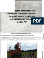 Instalação Sobre Terreno Irregular