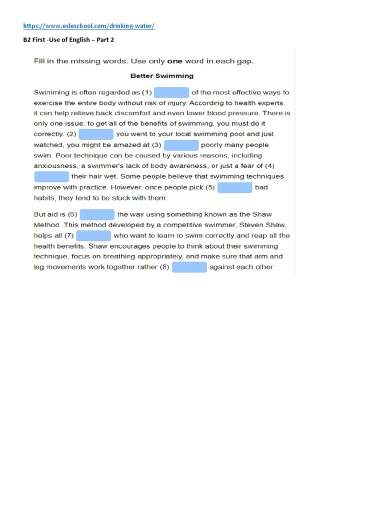 B2 First Use Of English Part 2 Pdf