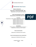 Esquema de Abordajes de Teorias