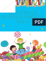 Relatório de Desenvolvimento Educação Infantil