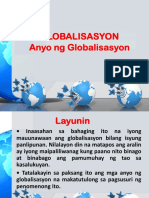 Aralin 1 Globalisasyon