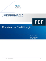 Roteiro de Certificacao UMDF2.0 Portugues