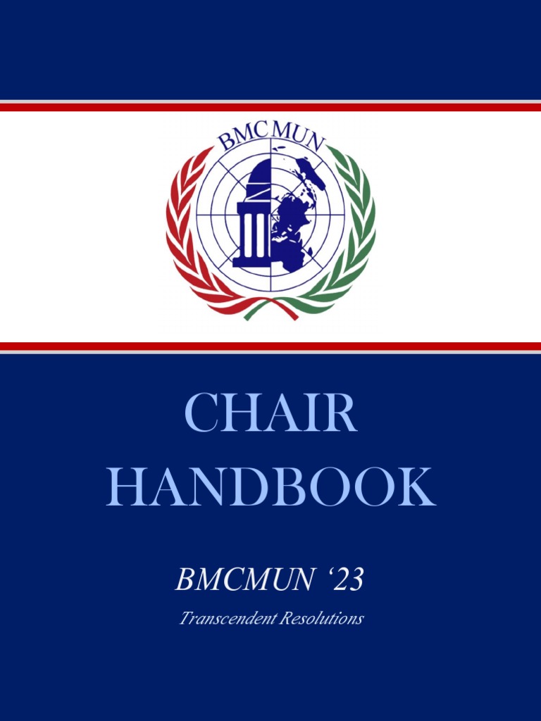 Bmcmun '23 Chair Guide PDF Committee