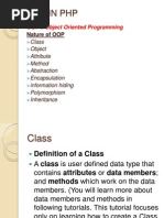 Oop in PHP: OOP Object Oriented Programming