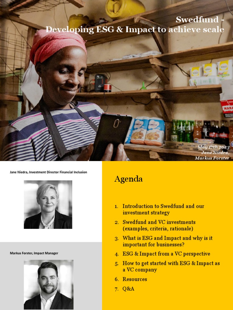 Why ESG is crucial for Africa's future growth