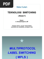 Download Modul7 Teknologi Switching by Edwin Kuswanda SN65014220 doc pdf