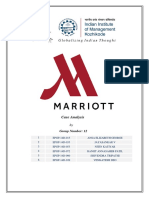 Marriott Case Analysis - Final