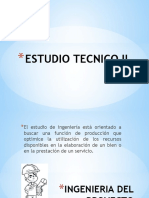 Estudio Tecnico II