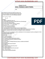 CBSE Class 12 Chemistry Alcohols Phenole and Ethers