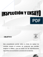 Inspección y Ensayo