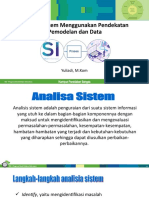 Analisa Sistem Menggunakan Perangkat Pemodelan DFD (Data Flow Diagram) Dan Kamus Data