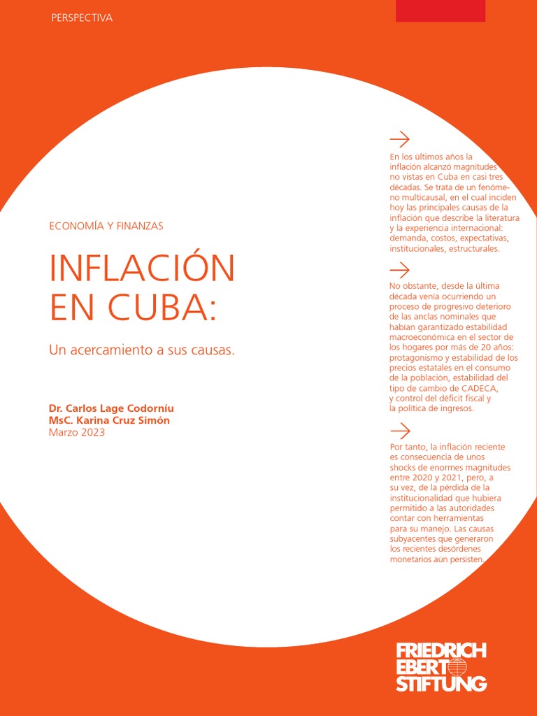 Causas de la Inflación en Cuba | PDF | Inflación | Tipo de cambio