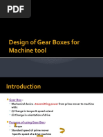Design of Gear Box - Complete Notes | PDF