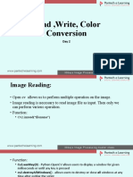 Read, Write, Color Conversion