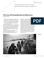The Rise of Humanitarian Archi