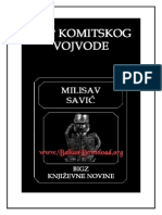 Milisav Savic - Cup Komitskog Vojvode