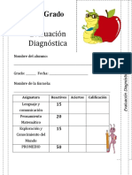 1er Grado Diagnóstico