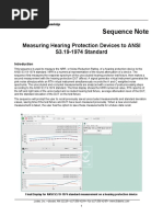 Measuring Hearing Protection Devices To ANSI S3.19 1974 Standard