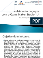 Desenvolvimento de Jogos Com o Game Maker Studio 1