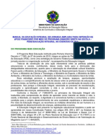 Manual Orientacao Educacao Integral Nº20 - 2011 - Mais Educação - PDDE