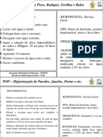 Procedimentos Operacionais Padrões (POP)