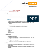 Question - Write Short Note On Palaeontology. Explain Fossils With Its Type