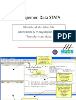 Manajemen Data STATA