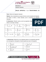 Guía de Ejercicios Integrales Impropios